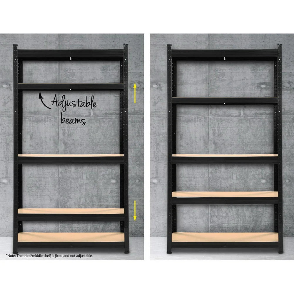 Giantz 1.8M Warehouse Racking Shelving Garage Storage Metal Shelves - Flea Market