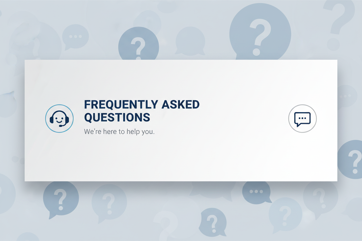 FAQs banner