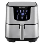 Devanti Air Fryer 7L LCD Fryers Stainless Steel - Flea Market