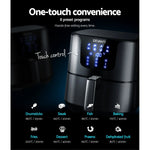 Devanti Air Fryer 7L LCD Fryers Black - Flea Market