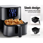 Devanti Air Fryer 7L LCD Fryers Black - Flea Market