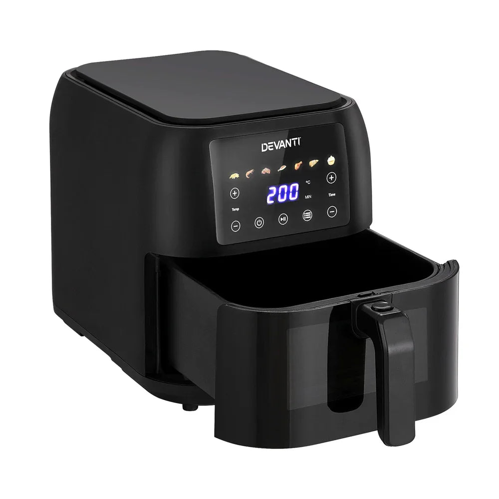 Devanti Air Fryer 8L LCD Fryers - Flea Market