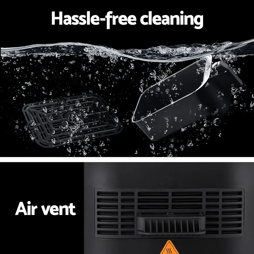 Devanti Air Fryer 8L LCD Fryers - Flea Market