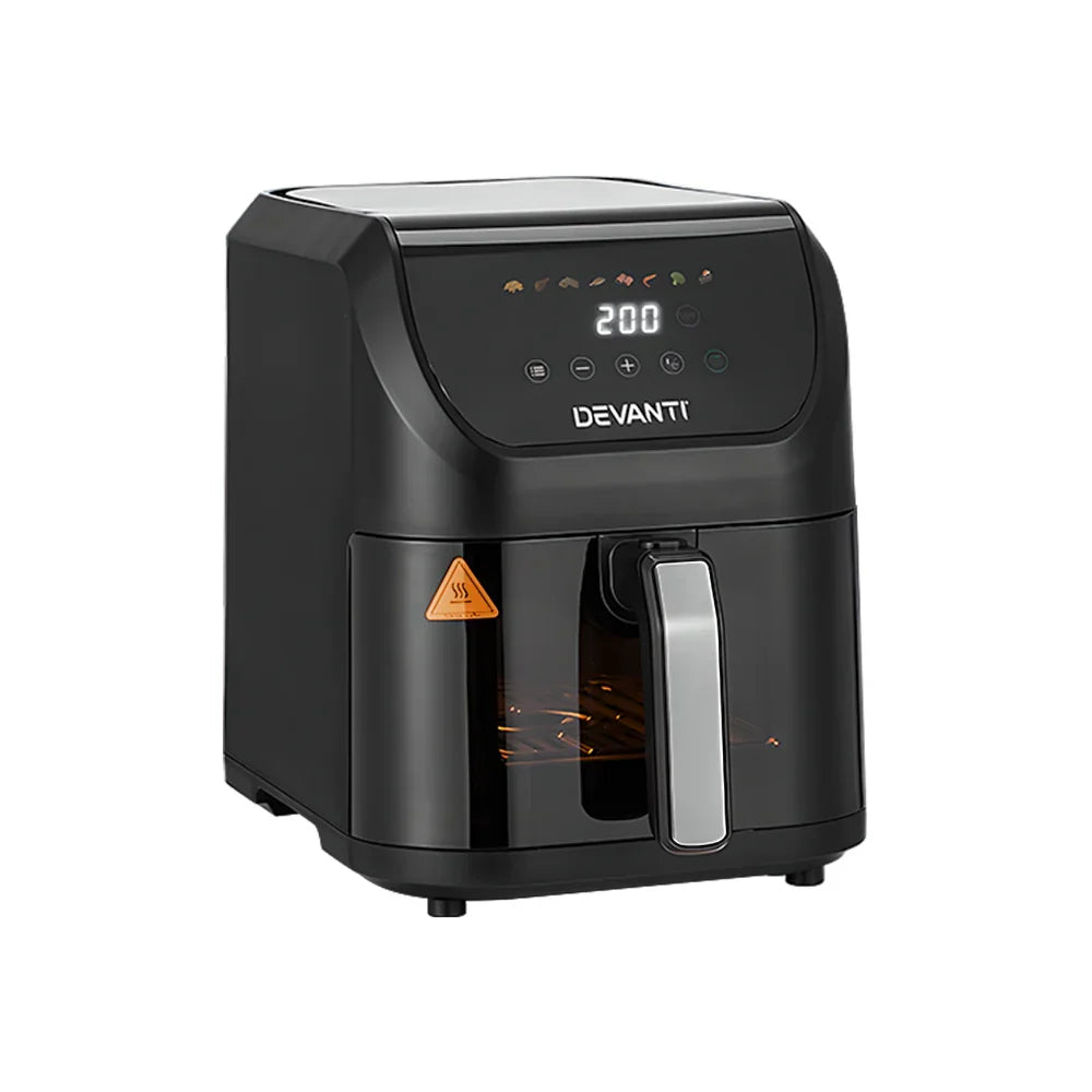 Devanti Air Fryer 5L W/ LCD Touch 1500W - Flea Market