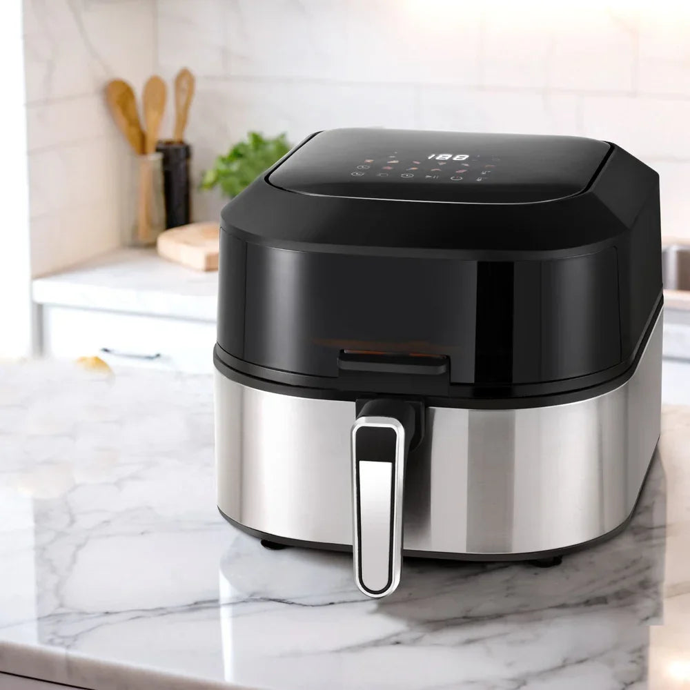 Devanti 5.5L Air Fryer & Grill LCD Fryers 1500W - Flea Market