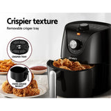Devanti Air Fryer 2.5L Knob Fryers - Flea Market