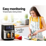 Devanti Air Fryer 6.5L LCD Fryers Clear Window - Flea Market