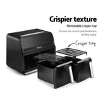 Devanti Air Fryer 8L Dual Zone Fryers - Flea Market