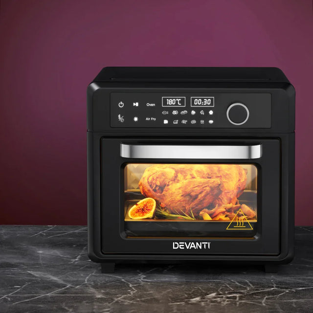 Devanti Air Fryer 20L LCD Fryers Oven - Flea Market