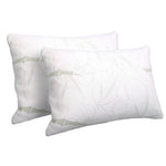 Giselle Bedding Memory Foam Pillow Bamboo Twin Pack - Flea Market