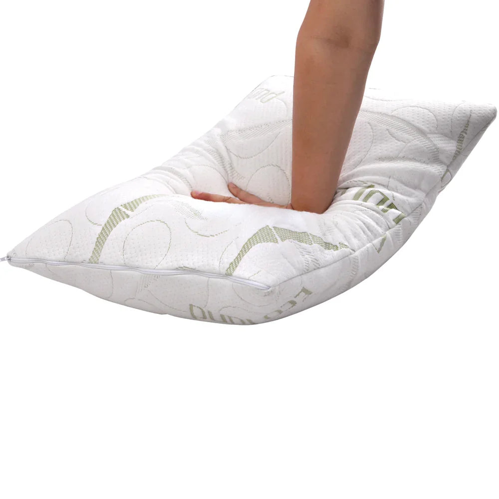 Giselle Bedding Memory Foam Pillow Bamboo Twin Pack - Flea Market