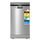 Devanti 10 Place Freestanding Dishwasher - Silver
