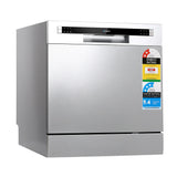 Devanti 8 Place Benchtop Dishwasher - Silver