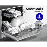 Devanti 8 Place Benchtop Dishwasher - Silver