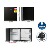 Devanti 48L Bar Fridge - Black