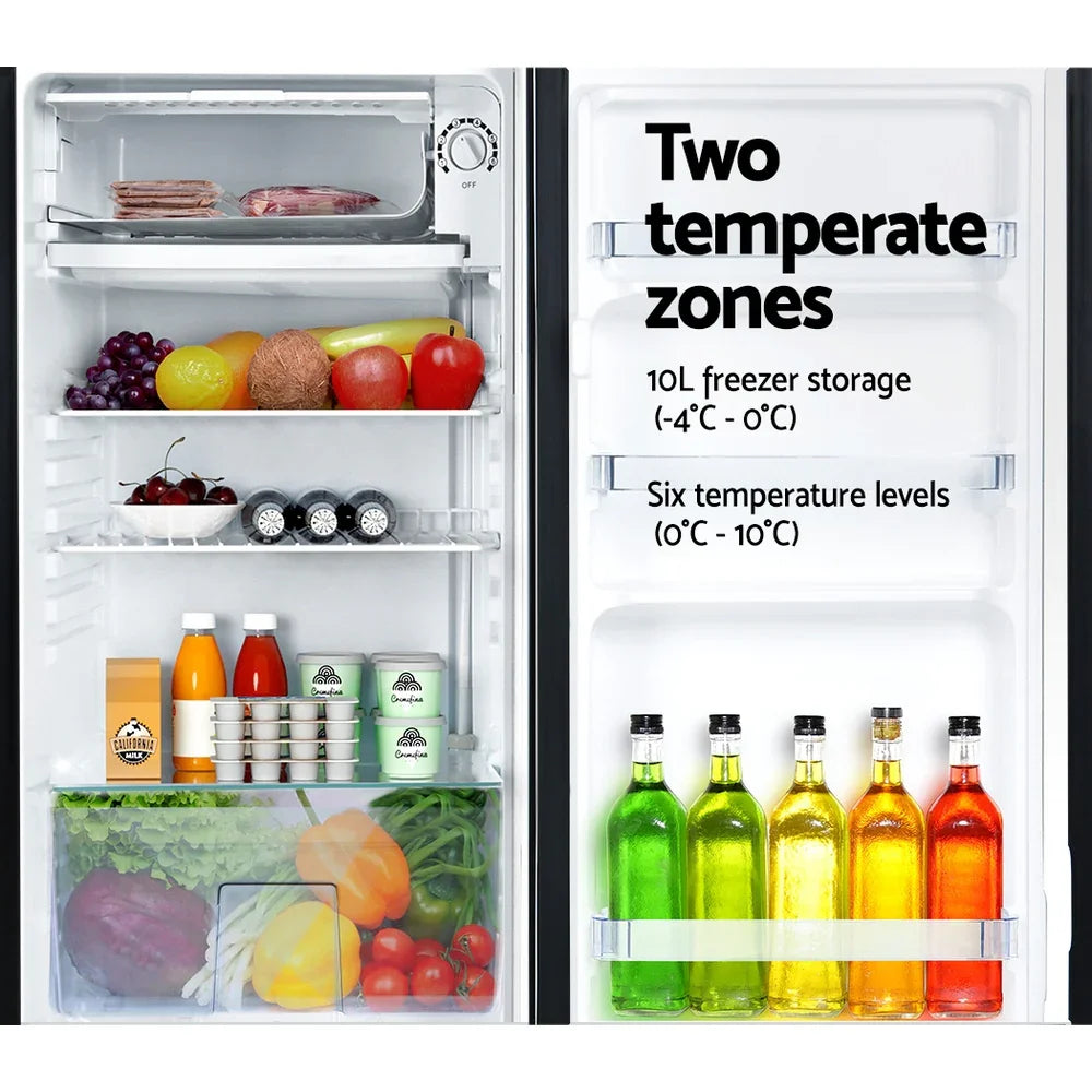Devanti 95L Bar Fridge - Black