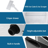 Devanti 122L Bar Fridge with Freezer - Black