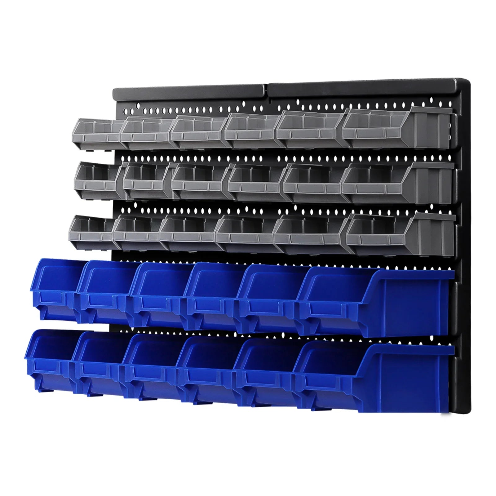 Giantz 30 Storage Bin Rack Wall Mounted - Flea Market