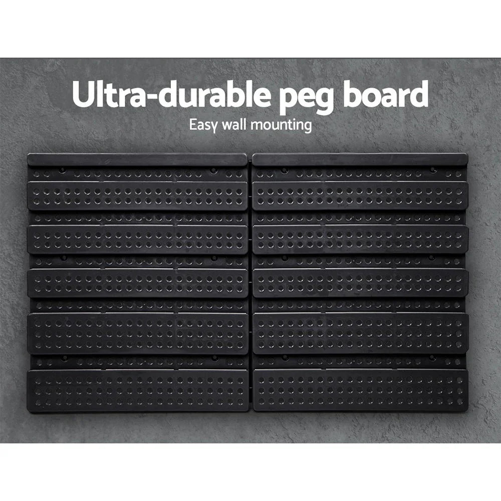 Giantz 60 Storage Bin Rack Wall Mounted - Flea Market