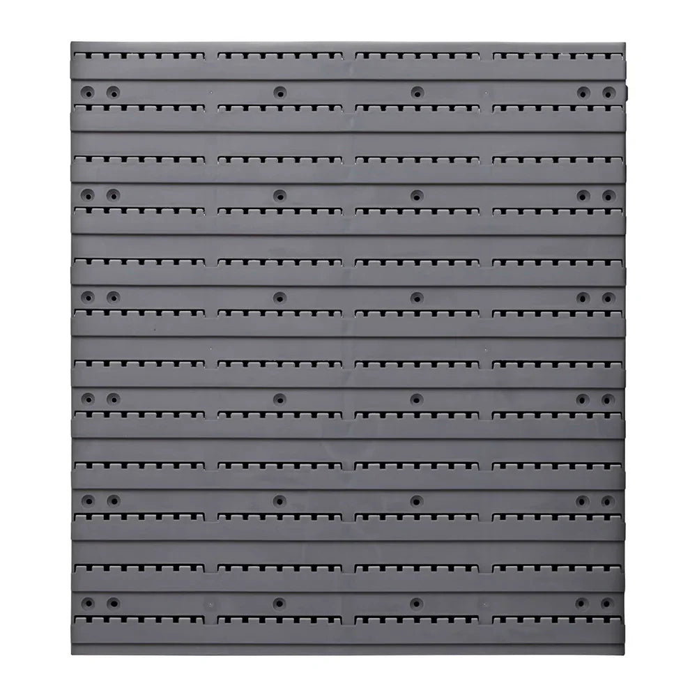 Giantz 48 Storage Bin Rack Wall Mounted Steel Board - Flea Market