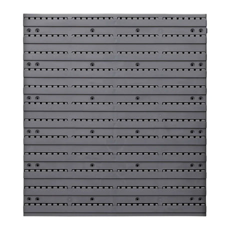 Giantz 48 Storage Bin Rack Wall Mounted Steel Board - Flea Market