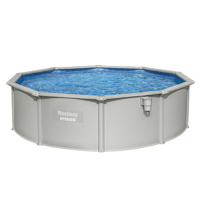 Bestway Swimming Pool 457cm Steel Frame Round Pool Complete Set with Filter & Ladder 17430L