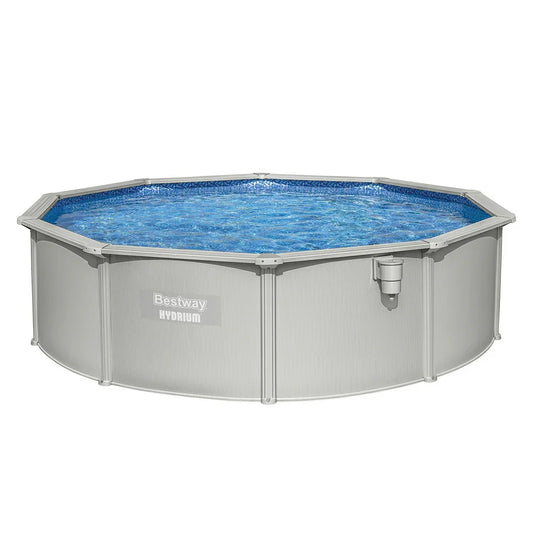 Bestway Swimming Pool 457cm Steel Frame Round Pool Complete Set with Filter & Ladder 17430L