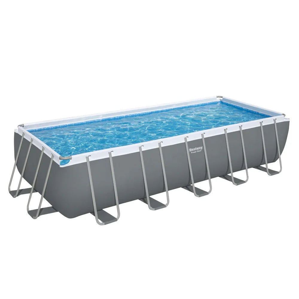 Bestway 640x274x132cm Steel Frame Pool - 19281L with Pump & Ladder
