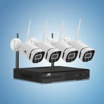 UL-tech Wireless CCTV System 8CH NVR 3MP 4 Square Cameras