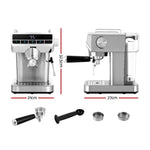 Devanti 20 Bar Coffee Machine Espresso Cafe Maker Professional Barista