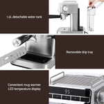 Devanti 20 Bar Coffee Machine Espresso Cafe Maker Professional Barista
