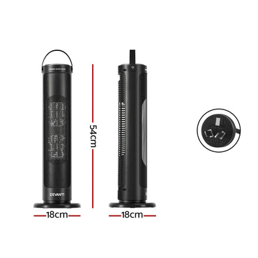 Devanti Ceramic Tower Heater 2000W - Flea Market