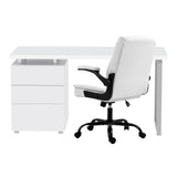 Artiss Computer Desk Executive Office Chairs Sets White - Flea Market