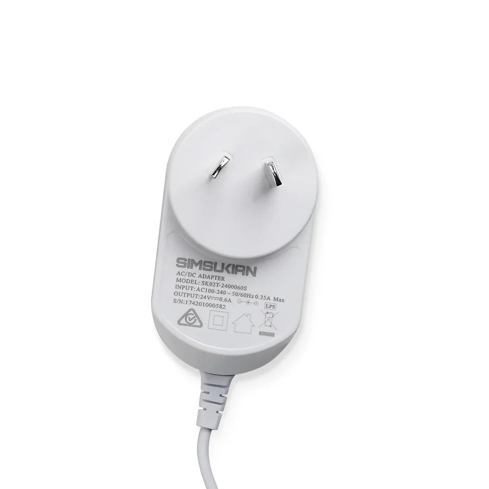 Devanti 400ml Ultrasonic Aroma Diffuser - Light Wood Aromatherapy Humidifier with LED