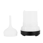 Devanti Aromatherapy Aroma Diffuser - Marble Glass LED Essential Oil Humidifier