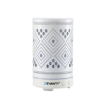 Devanti 100ml Ultrasonic Aroma Diffuser - Forest Iron Design LED Aromatherapy Humidifier