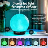 Devanti Ultrasonic Aroma Diffuser Aromatherapy Moon Lamp 100ml