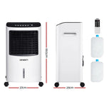 Devanti 8L Evaporative Air Cooler - Energy Efficient Cooling