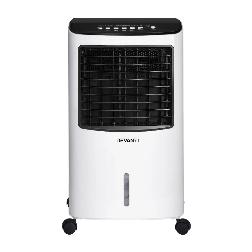 Devanti 8L Evaporative Air Cooler - Energy Efficient Cooling