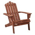 Adirondack Outdoor Chairs Wooden Beach Chair Patio Furniture Garden Brown - Flea Market