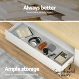 Artiss TV Cabinet Entertainment Unit Stand 180CM White Wood - Flea Market