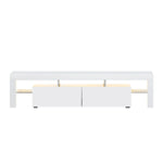 Artiss Entertainment Unit TV Cabinet LED 189cm White Elo - Flea Market
