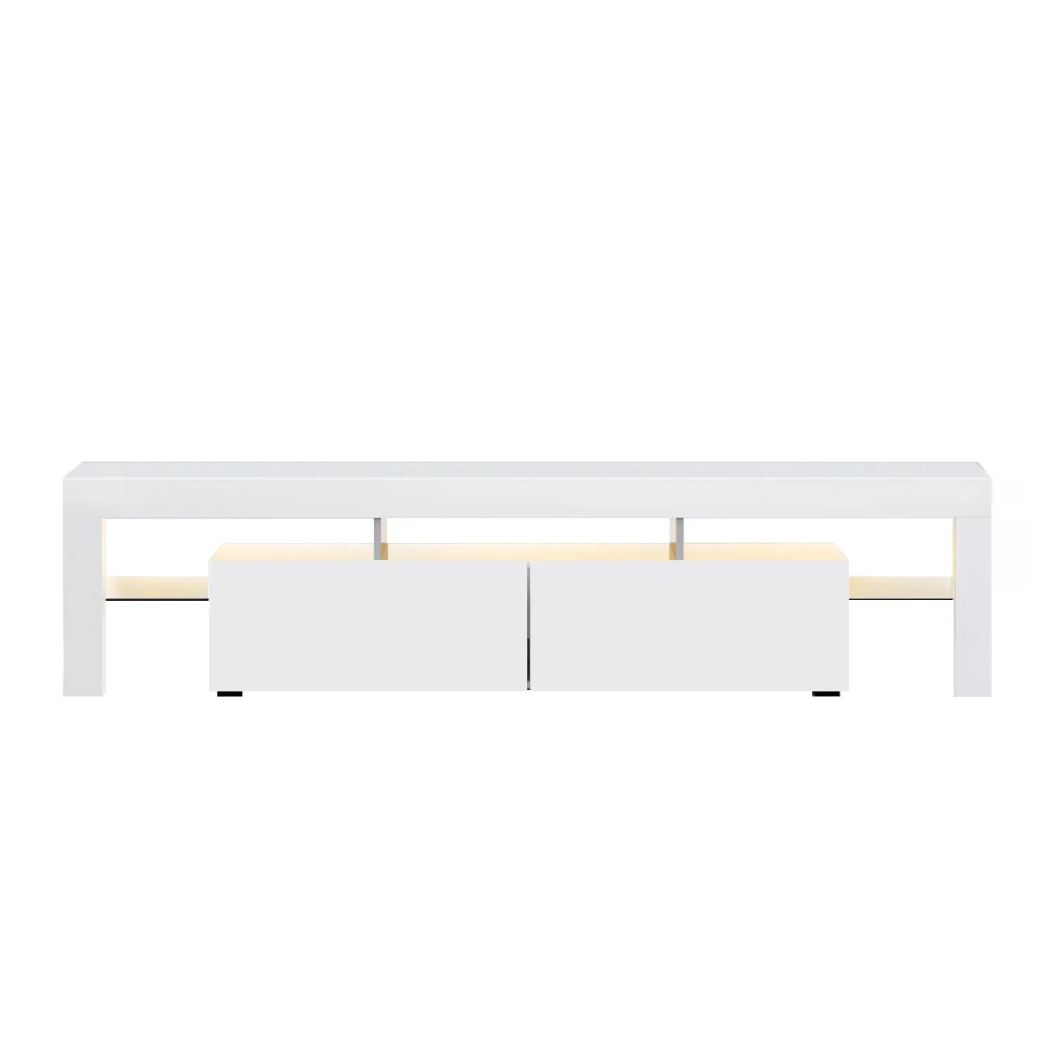 Artiss Entertainment Unit TV Cabinet LED 189cm White Elo - Flea Market