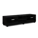 Artiss Entertainment Unit TV Cabinet 140cm Black Jim - Flea Market