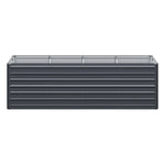 Green Fingers Garden Bed 240x80x77cm Planter Box Raised Container Galvanised - Flea Market