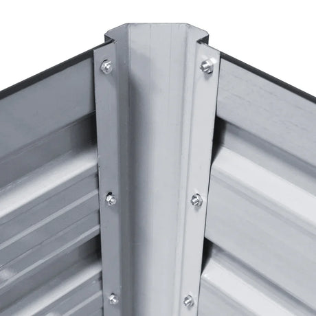 Green Fingers Garden Bed 320X80X45cm Planter Box Raised Container Galvanised Herb - Flea Market