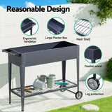 Green Fingers Garden Bed Elevated 100X40X80cm Planter Box Raised Container Herb - Flea Market