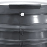 Green Fingers Garden Bed 90X45cm Round Latches Planter Box Raised Galvanised Herb - Flea Market