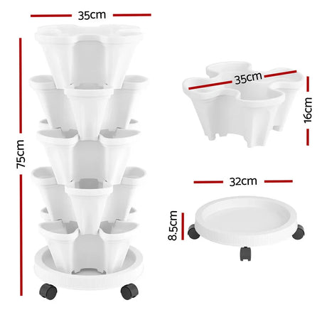 Green Fingers Garden Bed 5 Tier Vertical Garden - Flea Market