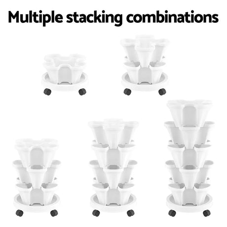 Green Fingers Garden Bed 5 Tier Vertical Garden - Flea Market